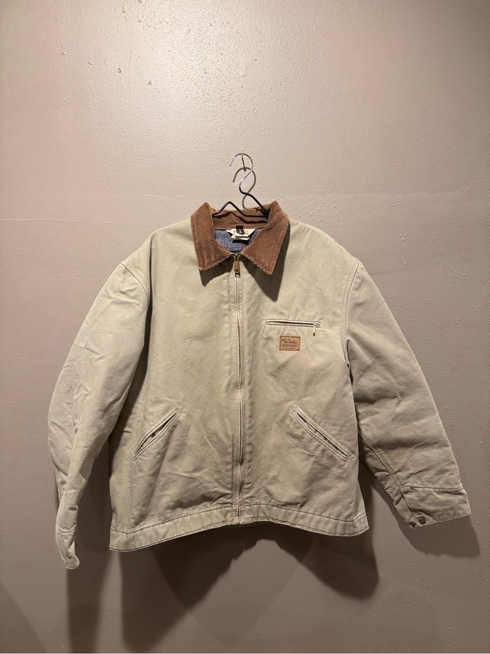 Vintage Walls Men’s Detroit Blanket Lined Jacket